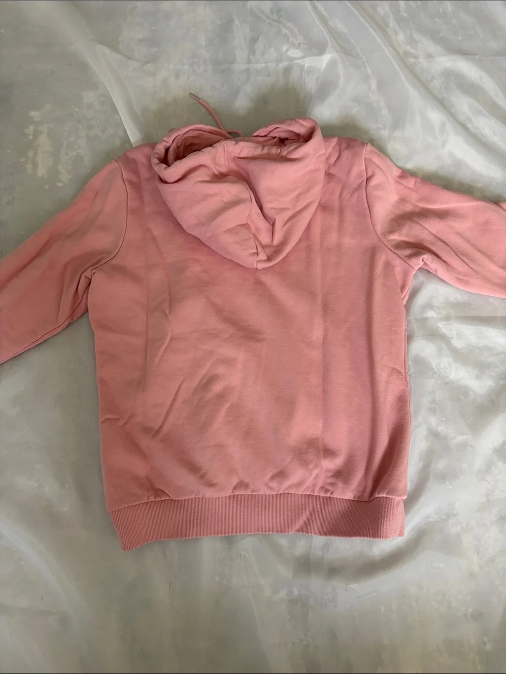 Puma Dusty Rose Hoodie with White Logo